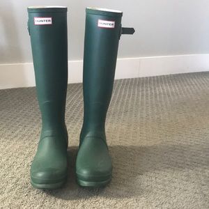 Hunter Green Hunter Rain Boots